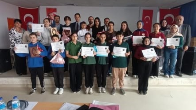 Gömeç'te Kur'an'ı Kerim okuma yarışması düzenlendi