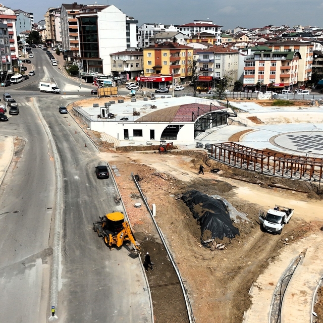 Çayırova'daki önemli kavşakta sona doğru