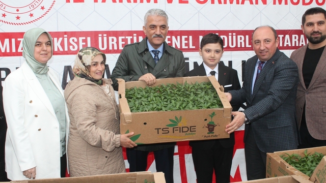Sebze üretimi yapan çiftçilere fide dağıtıldı
Fidelerin yüzde 75'i Tarım ve Orman Bakanlığı'ndan çiftçilere hibe edildi