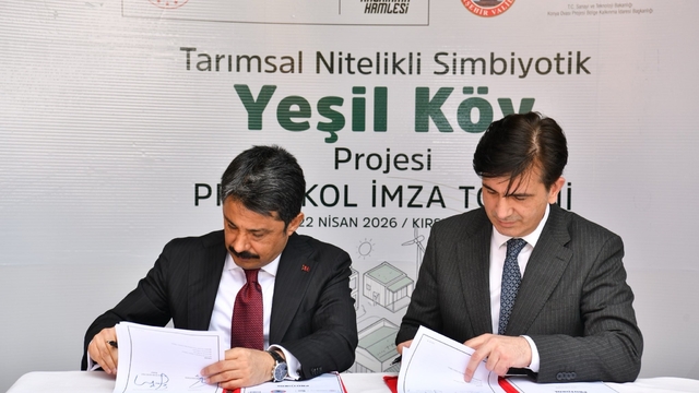 KOP destekli 'Yeşil Köy' projesi için imzalar atıldı