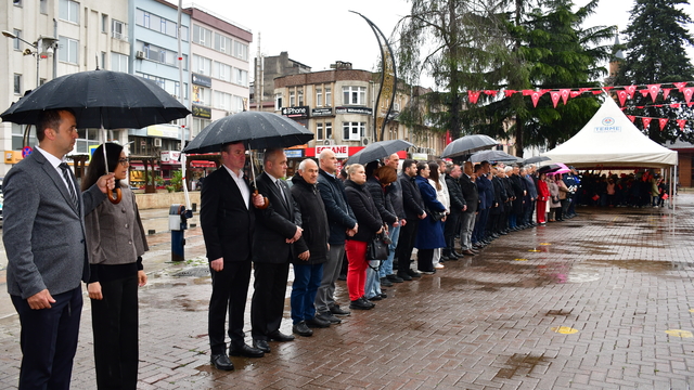Terme'de 23 Nisan Ulusal Egemenlik ve Çocuk Bayramı kutlandı