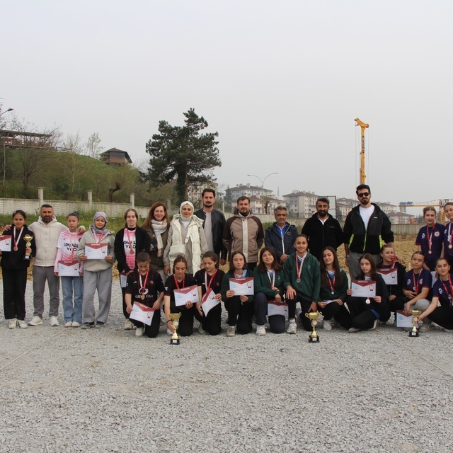Düzce'de yıldız kızlar bocce heyecanı sona erdi