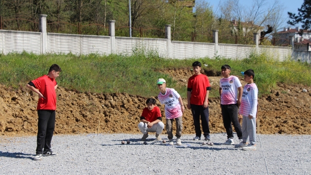 Düzce'de yıldız erkekler bocce müsabakaları tamamlandı