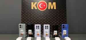 Kırşehir'de kaçak cep telefonu operasyonu