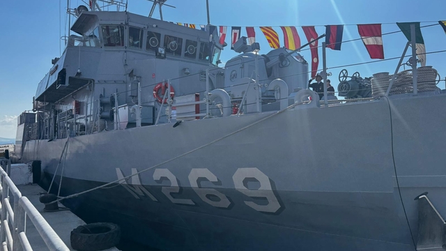 Mayın avlama gemisi 'TCG Anamur', 23 Nisan'da Erdek'te ziyarete açıldı