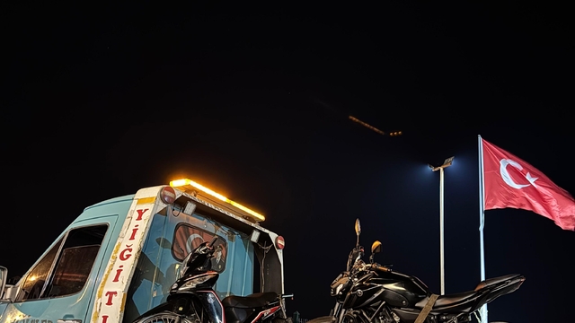 Abartı egzozla çevreye rahatsızlık veren iki motosiklete 180 bin lira ceza