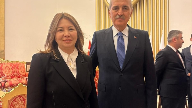 Rektör Fatma Aydın, TBMM 23 Nisan Resepsiyonu'nda