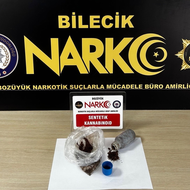 Bilecik'te uyuşturucu operasyonu: 1 şüpheli yakalandı