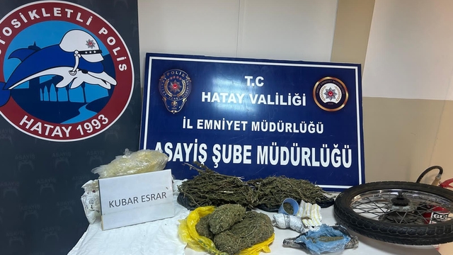 Hatay'da uyuşturucu operasyonunda 1 şüpheli yakalandı