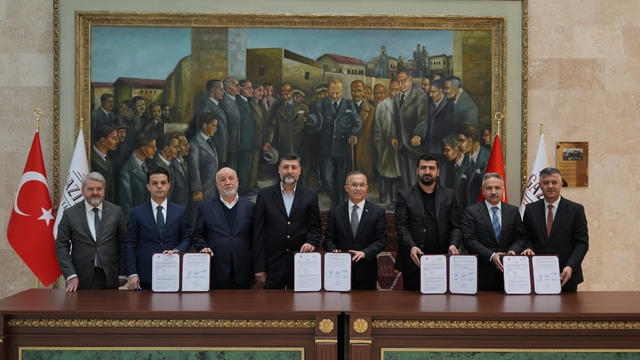 Gaziantep'te Hacı Mahmut Saruhan Camisi'nin yapımı için protokol imzalandı