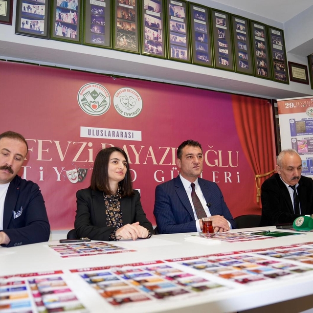 Giresun'da 29'uncu Fevzi Bayazıtoğlu Tiyatro Günleri düzenlenecek