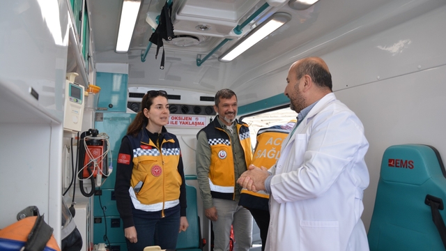 Bafra Devlet Hastanesi ambulans filosunu güçlendirdi