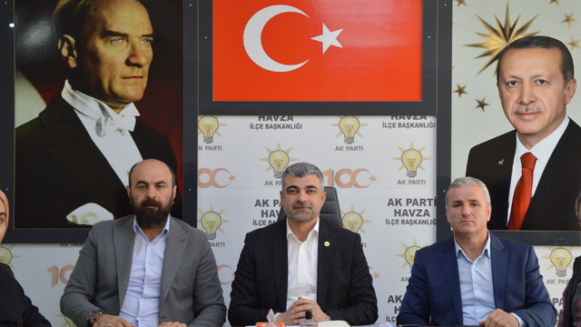 AK Parti Mardin Milletvekili Faruk Kılıç'tan Havza'ya ziyaret