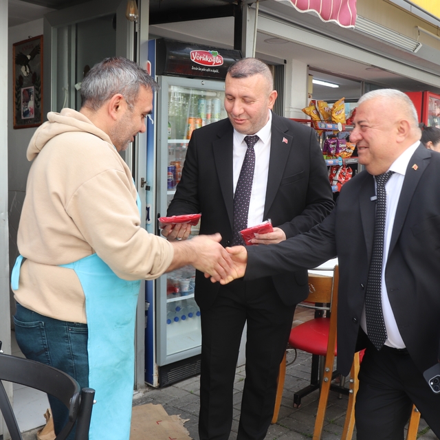 DESOB Başkanı Erbeği, Denizli esnafını ziyaret etti