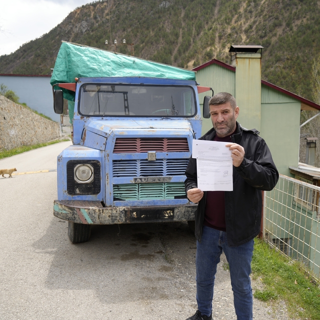 Odunluk olarak kullanılan kamyona kesilen köprü cezası Bakan Uraloğlu'nun t...