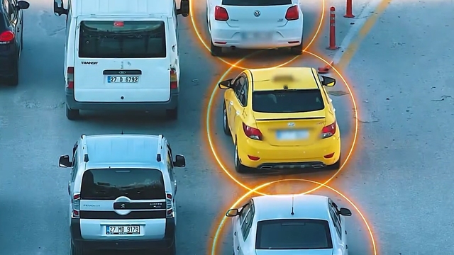 Gaziantep'te trafikte 'kaynak' yapan 498 araca ceza
