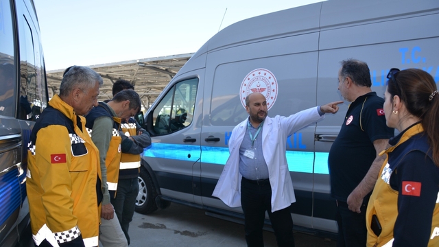 Bafra Devlet Hastanesi'nden hasta naklinde örnek hizmet: 2025'te 3 bin 984 kişiye ulaşıldı