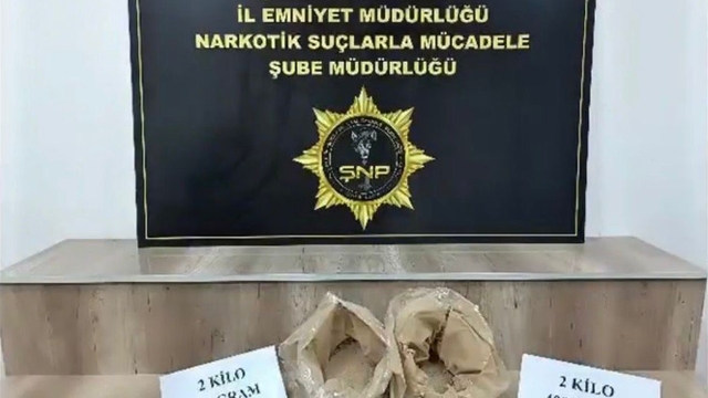 Siverek'te 2 kilo 400 gram eroin ele geçirildi