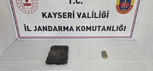 Kayseri'de tarihi eser operasyonu
