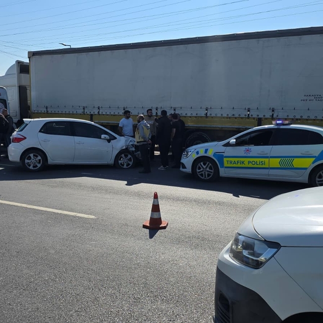 Zonguldak'ta trafik kazası 1 yaralı