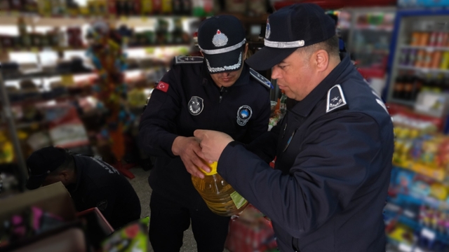 Ordu'da marketlerdeki denetimler devam ediyor