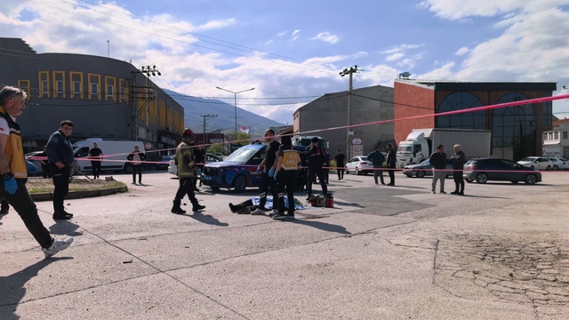 Bursa'da freni patlayan vinç dereye uçtu : Sürücü hayatını kaybetti