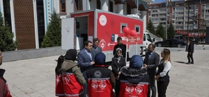 Vali Musa Işın'dan mobil sosyal hizmet aracına yakın takip