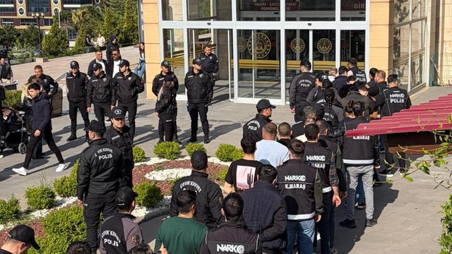 Kahramanmaraş merkezli uyuşturucu operasyonunda 45 zanlı tutuklandı