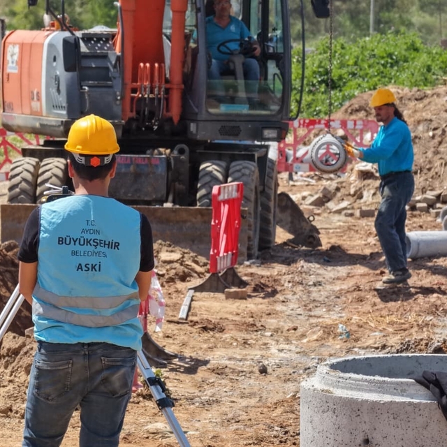 Efeler'de yeni yerleşim alanına 5,2 milyonluk altyapı yatırımı