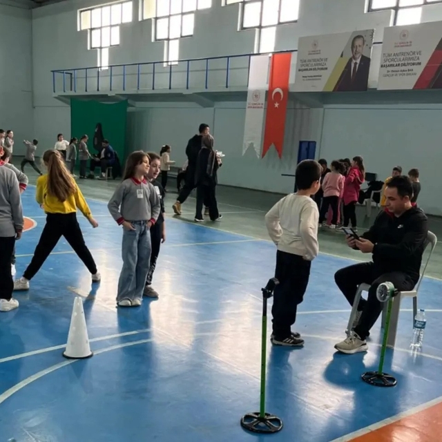 Sinop'ta geleceğin sporcuları yetenek taramasıyla belirleniyor