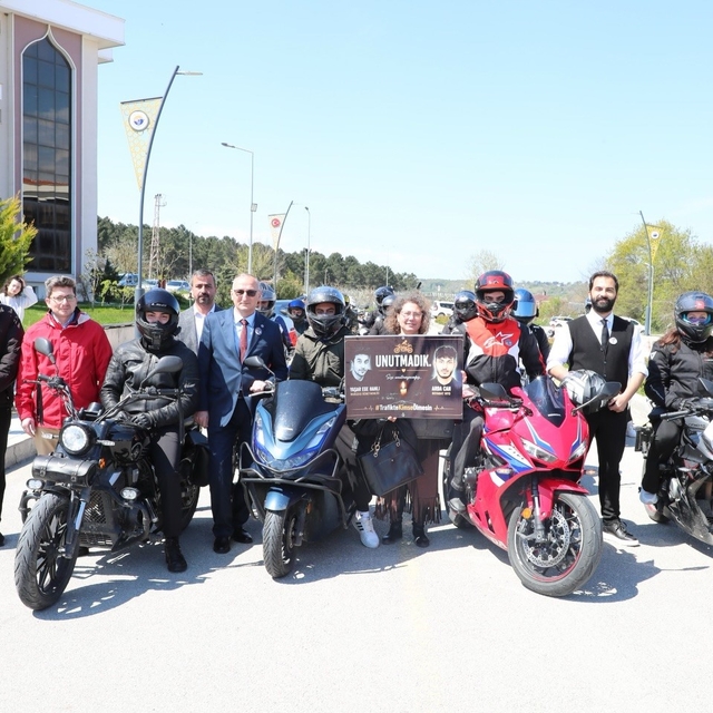 Sinop'ta motosiklet kazalarına dikkat çekildi