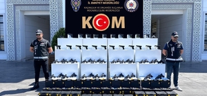 TEM'de silah kaçakçılığı operasyonu: 60 tabanca ele geçirildi