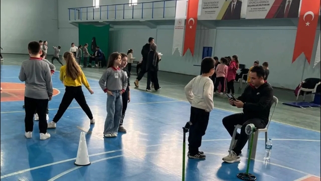 Sinop'ta geleceğin sporcuları yetenek taramasıyla belirleniyor