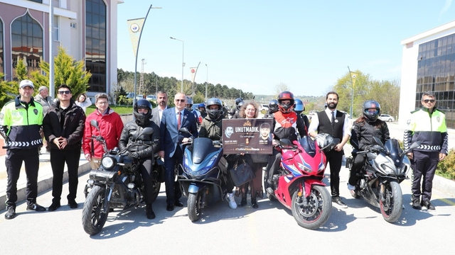 Sinop'ta motosiklet kazalarına dikkat çekildi