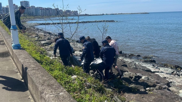 Rize'de denizde ceset bulundu