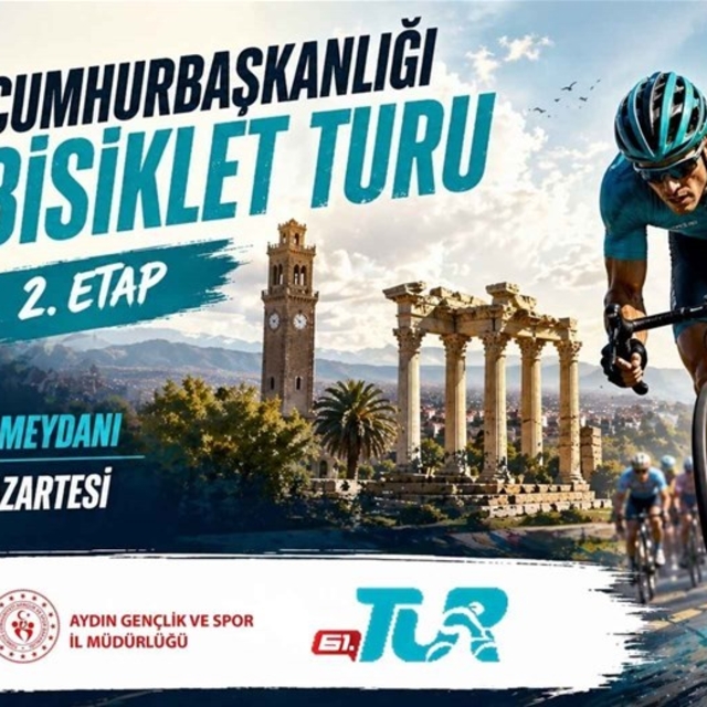 Cumhurbaşkanlığı 61. Türkiye Bisiklet Turu'nun 2. Etabı Aydın'dan başlayaca...