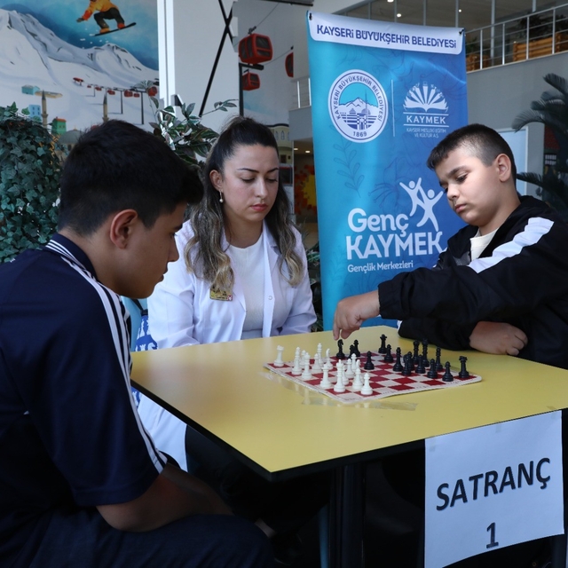 KAYMEK'ten gençlere zeka ve strateji dolu turnuva