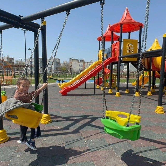 Yeşilyurt Mahallesi'ndeki yeni park tamamlandı