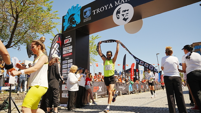 Çanakkale'de SPX Troya Maratonu koşuldu