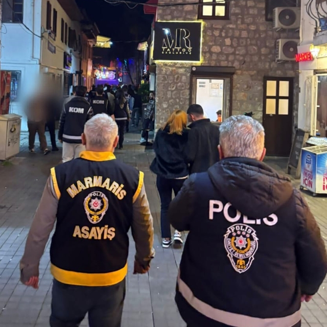 Muğla'da genel asayiş uygulaması