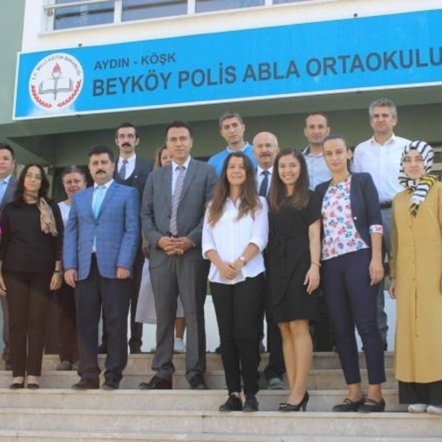 Köşk Beyköy Poliis Abla Ortaokulu'nu gururlandıran mektup