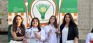 Köşk'lü öğrenciler Uluslararası Alaçatı Ot Festivali'nde büyük bir başarıya...