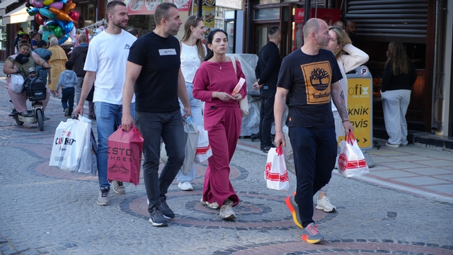 Edirne'de bahar yoğunluğu: Yerli ve yabancı turist akını