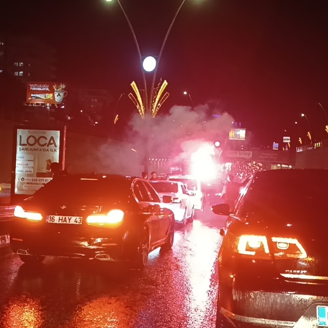 Şanlıurfa'da galibiyet coşkusu