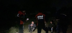 İzmir'de dağlık alanda mahsur kalan çocuklar kurtarıldı