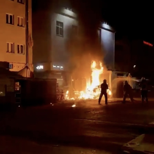Bartın'da trafoda patlama
