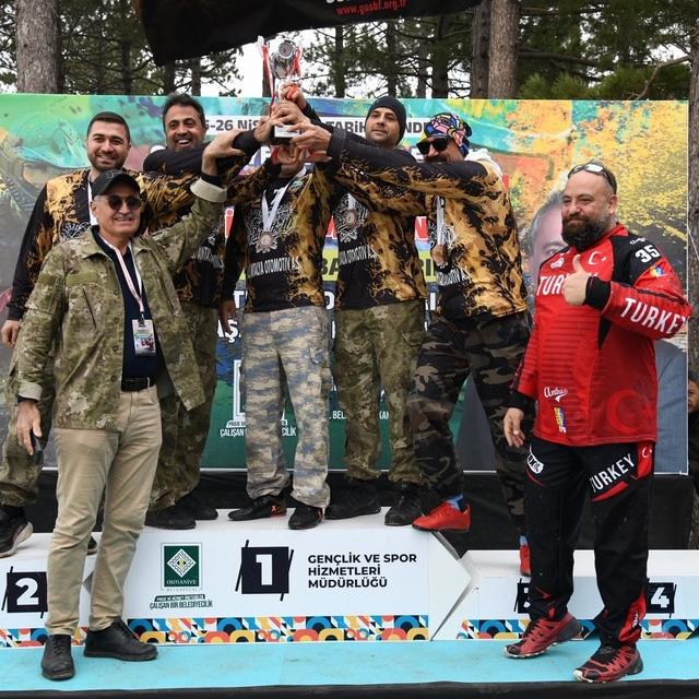 Türkiye paintball şampiyonası Osmaniye'de tamamlandı