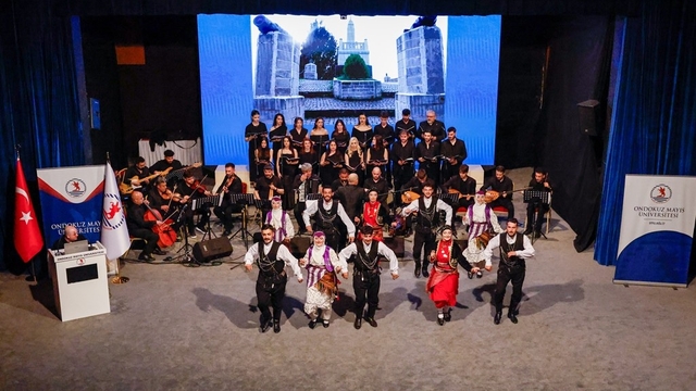 Karadeniz'in ezgileri OMÜ sahnesinde