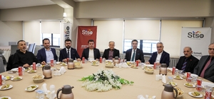STSO Başkanı Zeki Özdemir, meslek odaları başkanlarıyla bir araya geldi