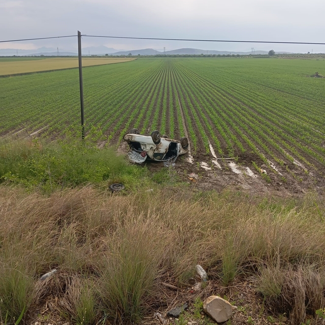 Otomobil takla attı, 4 yaralı